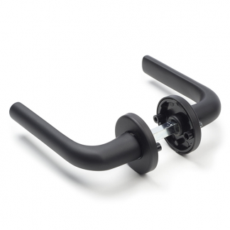 Intersteel Deurkruk op rozet | Intersteel | Eucla (Rond, Nokken, 2 stuks) 0023.005402 K010809101