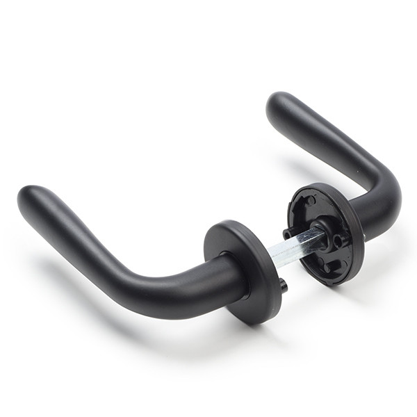 Intersteel Deurkruk op rozet | Intersteel | Merredin (Rond, Nokken, 2 stuks) 0023.005302 K010809100 - 1