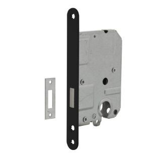 Intersteel Kastslot | Intersteel | 55 mm (Cilinder, Zwart) 0094.954829 K010808075 - 2