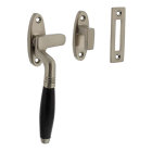 Intersteel Raamsluiting | Intersteel | Ton (Links draaiend, Sluitkom, Ebbenhout, Mat nikkel) 0019.561460B K010809927 - 1