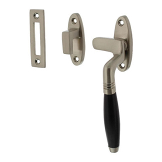 Intersteel Raamsluiting | Intersteel | Ton (Rechts draaiend, Ebbenhout, Mat nikkel) 0019.561460A K010809926 - 1
