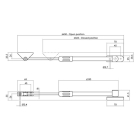 Intersteel Raamuitzetter | Intersteel | Tot 45 centimeter (Telescopisch, Buiten draaiend, Grijs) 0098.567141 K010809934 - 2