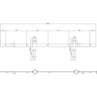 Intersteel Schuifdeursysteem | Intersteel | Classic (Max. 100 kg) 0023.450124 K010808055 - 3