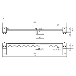 Intersteel Sluitvertrager schuifdeur | Intersteel 0023.450116 K010808070 - 