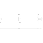 Intersteel Tussenrail schuifdeur | Intersteel | 45 cm 0023.450113 K010808049 - 3