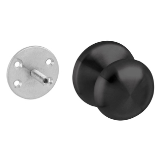 Intersteel Voordeurknop | Intersteel (Paddenstoel, RVS, Zwart) 23393030 K010809186 Intersteel Voordeurknop | Intersteel (Paddenstoel, RVS, Zwart) 23393030 K010809186