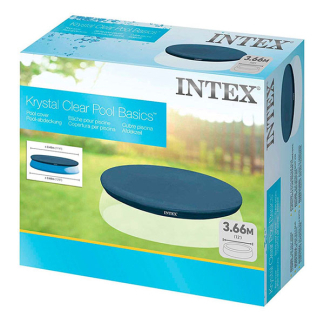 Intex Afdekzeil zwembad | Intex | Zomer | 366 cm (Rond, Bevestigingskoord) 28022 K180107875 - 2