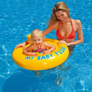 Intex Baby float | Intex | 6 - 12 maanden (11 kilo, Geel) 773011 K170115373 - 