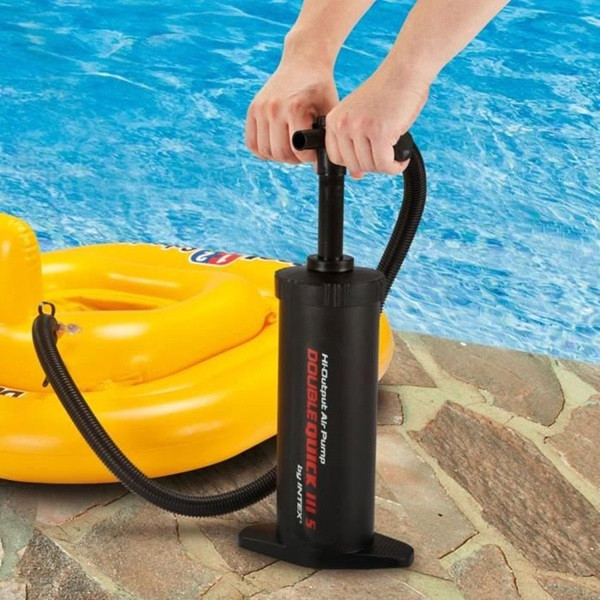Intex Handpomp | Intex | 37 cm (2.6 liter, Oppompen, Leegpompen, 3 Aansluitstukken) I03402750 K180107457 - 3