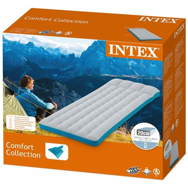 Intex Luchtbed | Intex | 189 x 72 x 20 cm (1-persoons) 67998 K180107224 - 3