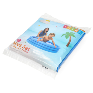 Intex Opblaasbaar zwembad | Intex | Ø 114 x 25 cm (Blauw) I03400750 K180107440 - 4