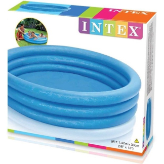 Intex Opblaasbaar zwembad | Intex | Ø 147 x 33 cm (Blauw) I03400450 K180107441 - 