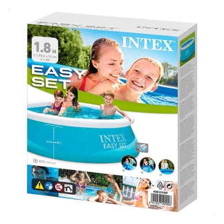 Intex Opblaasbaar zwembad | Intex | Ø 183 x 51 cm (Blauw) 28101NP K180107856 - 3