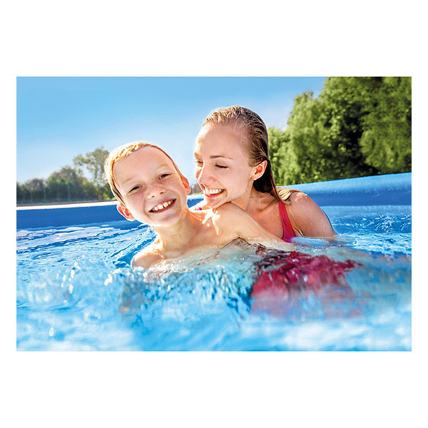 Intex Opblaasbaar zwembad | Intex | Ø 244 x 61 cm (Blauw) 28106NP K180107857 - 8