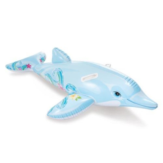 Intex Opblaasfiguur zwembad | Intex | Dolfijn (Ride-on, Ø 175 x 66 cm) 774112 K170115387 - 1