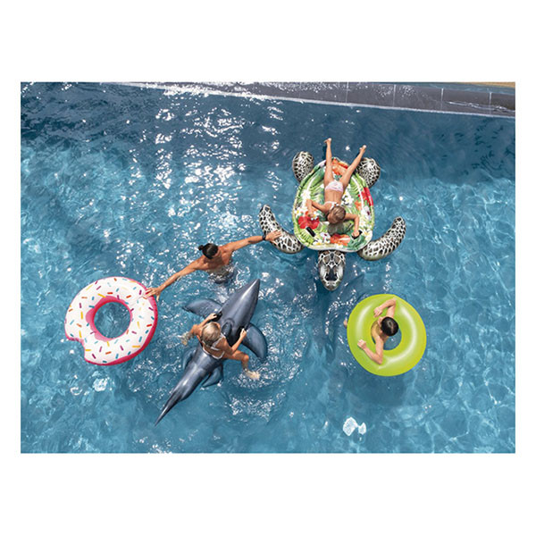 Intex Opblaasfiguur zwembad | Intex | Haai (Ride-on, 173 x 107 cm) 57525NP K180107846 - 4
