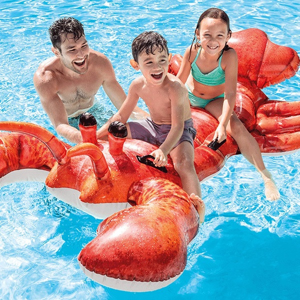 Intex Opblaasfiguur zwembad | Intex | Kreeft (Ride-on, 213 x 137 cm) I03402640 K170115435 - 4