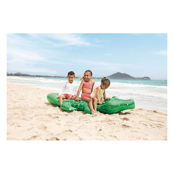 Intex Opblaasfiguur zwembad | Intex | Krokodil (Ride-on, 203 x 114 cm) 58562NP K180107849 - 7