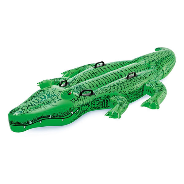 Intex Opblaasfiguur zwembad | Intex | Krokodil (Ride-on, 203 x 114 cm) 58562NP K180107849 - 1