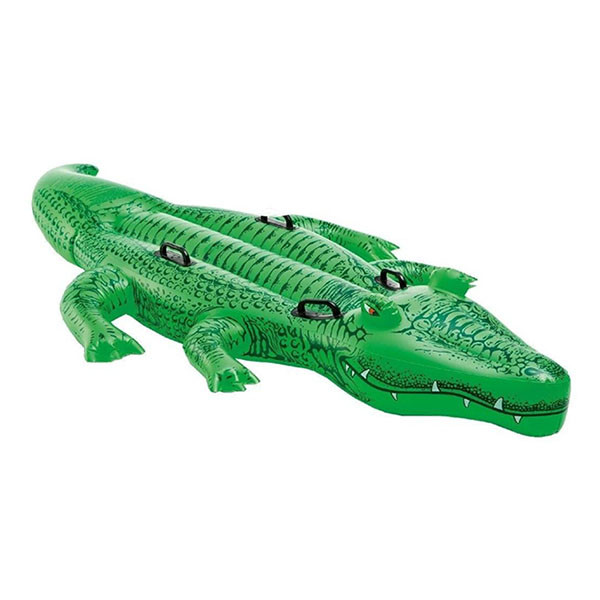 Intex Opblaasfiguur zwembad | Intex | Krokodil (Ride-on, 203 x 114 cm) 58562NP K180107849 - 2