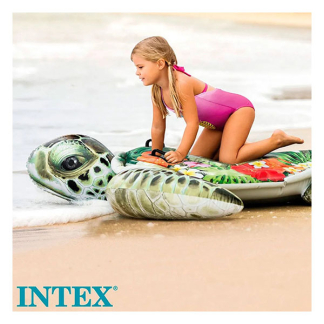 Intex Opblaasfiguur zwembad | Intex | Zeeschildpad (Ride-on, 191 x 170 cm) 57555NP K180107848 - 5