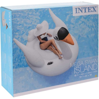 Intex Opblaasfiguur zwembad | Intex | Zwaan (Ride-on, 192 x 152 cm) I03400130 K170115433 - 