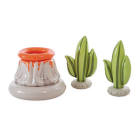 Intex Speelzwembad | Intex | Jurassic Adventure | 201 x 201 x 36 centimeter (410 liter, Ingebouwde sproeier, Dino's, Opblaasbaar) 56132NP K170111840 - 3