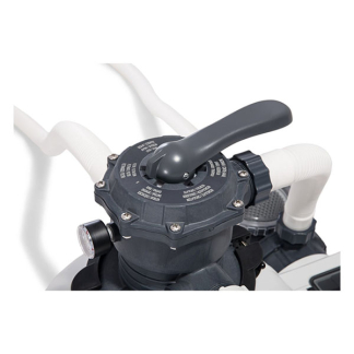 Intex Zandfilterpomp | Intex | SX2100 | 6.0 m³/u (Geschikt voor 15.140 tot 48.400 liter, Manometer) 26646GS K180107866 - 5