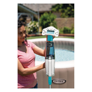 Intex Zwembad stofzuiger | Bestway | ZR100 (Oplaadbaar, Telescoopsteel, 0.8 liter) 28626 K180107879 - 8