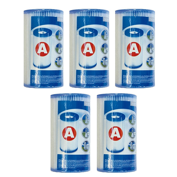 Intex filter | Type A | Ø 10.5 x 20 cm (5 stuks)  V170111730 - 1