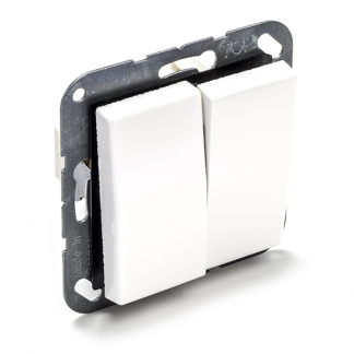 JUNG Serieschakelaar | Jung | AS500 (Inbouw, Wit) 5408102 K180105008 - 1