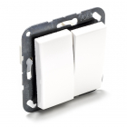 JUNG Serieschakelaar | Jung | AS500 (Inbouw, Wit) 5408102 K180105008 - 1