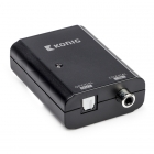 König Digitale audio omvormer - König (Coaxiaal naar optisch) KNACO2500 K070400100 König Digitale audio omvormer - König (Coaxiaal naar optisch) KNACO2500 K070400100