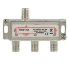 König F connector splitter (3-weg, 10.5 dB) FC-3SPLT-ST-KN K030408119 König F connector splitter (3-weg, 10.5 dB) FC-3SPLT-ST-KN K030408119
