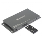 HDMI switch | König | 2+3 poorts (Afstandsbediening, VGA, RCA, 4K@30Hz, 3D, Analoog/Digitaal)