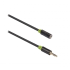 König JACK 3.5 mm stereo audio verlengkabel (1 meter, Hoge kwaliteit) KNA22050E10 K010301540 König JACK 3.5 mm stereo audio verlengkabel (1 meter, Hoge kwaliteit) KNA22050E10 K010301540