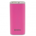 König Powerbank - König - 5.000 mAh (1 poort, USB A, Roze) KNPB5000PI K105005093 König Powerbank - König - 5.000 mAh (1 poort, USB A, Roze) KNPB5000PI K105005093