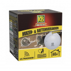 KB Home Defense Muizen- en rattenverjager | KB Home Defense | 60m² (Ultrasoon) HDULT60 K170505013