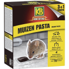Muizengif | KB Home Defense | Pasta (4 x 10 gram, Snelwerkend, Inclusief lokdozen, Magik Paste)