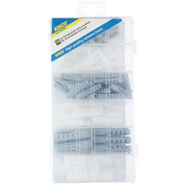 Kinzo Assortimentsdoos | Kinzo | 138 stuks (Spreidpluggen)  K180107502 - 1
