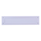Kinzo Brievenbus tochtafsluiter | Kinzo | 34 x 8 x 1.5 cm (Kunststof, Met borstel en klep, Wit) 871125249888 K100702631 - 1