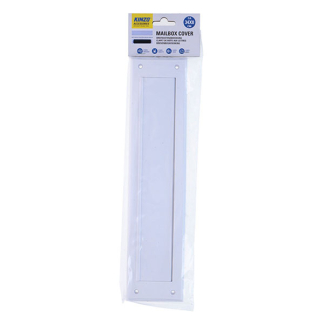 Kinzo Brievenbus tochtafsluiter | Kinzo | 34 x 8 x 1.5 cm (Kunststof, Met borstel en klep, Wit) 871125249888 K100702631 - 3