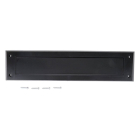 Kinzo Brievenbus tochtafsluiter | Kinzo | 34 x 8 x 1.5 cm (Kunststof, Met borstel en klep, Zwart) 871125249889 K100702632 - 3