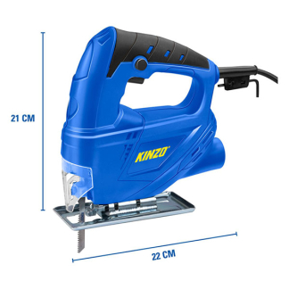 Kinzo Decoupeerzaag | Kinzo | 400W (Stofafzuiging, Netstroom) 871125206416 K101303037 - 2