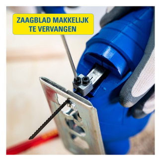 Kinzo Decoupeerzaag | Kinzo | 400W (Stofafzuiging, Netstroom) 871125206416 K101303037 - 7