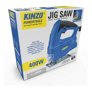 Kinzo Decoupeerzaag | Kinzo | 400W (Stofafzuiging, Netstroom) 871125206416 K101303037 - 9