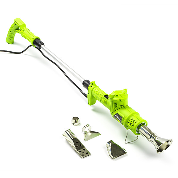 3pagen® Onkruidbrander incl. 2 opzetstukken, elektrisch, 7 x 7 x 95 cm