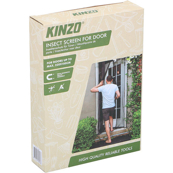 Kinzo Hor | Kinzo | Deur | 220 x 100 cm (Magnetisch, Zwart) 871125230656 K170105703 - 2