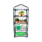 Kinzo Kweekkas | Kinzo | 69 x 49 x 160 cm (4 lagen, Foliekas, Ritssluiting, Doorzichtig) 871125219565 K170501645 - 1