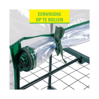 Kinzo Kweekkas | Kinzo | 69 x 49 x 160 cm (4 lagen, Foliekas, Ritssluiting, Doorzichtig) 871125219565 K170501645 - 5